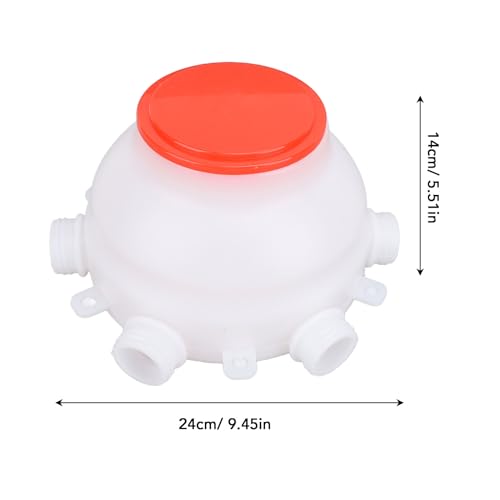 Balde de Leite de Cordeiro, Balde de Alimentação de Leite Com Capacidade de 2,5L Pote de Alimentação