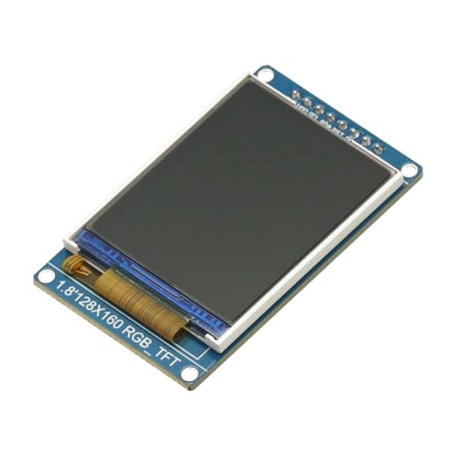 1.8 inch Full Color 128x160 SPI Full Color TFT LCD Display Module ST7735S 3.3V Replace OLED Power Supply for Arduino