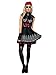 Produktbild Smiffys Fever Day of the Dead Costume, Black Halloween und Karneval
