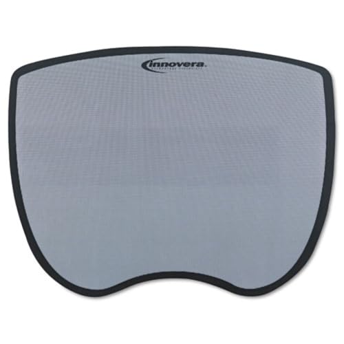 Ultra Slim Mouse Pad, Nonskid Rubber Base, 8-3/4 x 7, Gray (sAi)