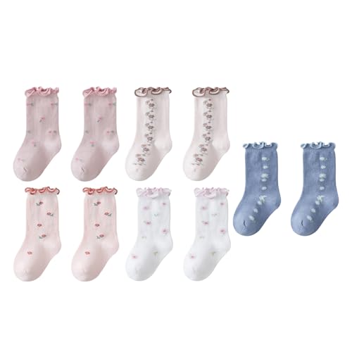 5 Pairs Socks Spring Autumn Baby Ankle Breathable Cotton Thin For Toddler Infant Newborns Cotton Socks