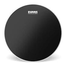 COATED TOM HEAD: This tom head is frost coated with a unique translucent coating to deliver additional warmth, focus, and depth TWO PLIES: Evans Onyx heads are made with two 7.5mil plies, coated for enhanced durability POWERFUL ATTACK: Onyx tom batte...
