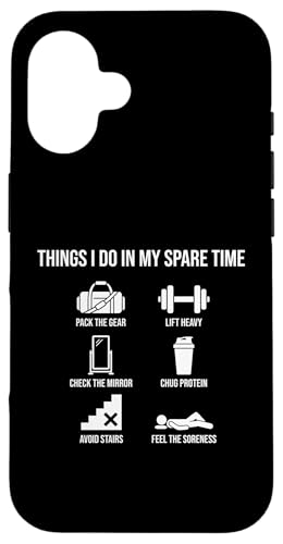 Things I Do In My Spare Time �{�f�B�[�r���W�����D�� �X�}�z�P�[�X iPhone 16 �p