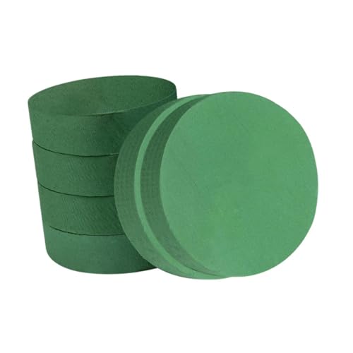 Nishiyuenyi 6 Pieces Floral Foam Blocks Green Plant Foam Craft,Florist Foam,DIY,Wet Foam Brick for Birthday Decoration Wedding