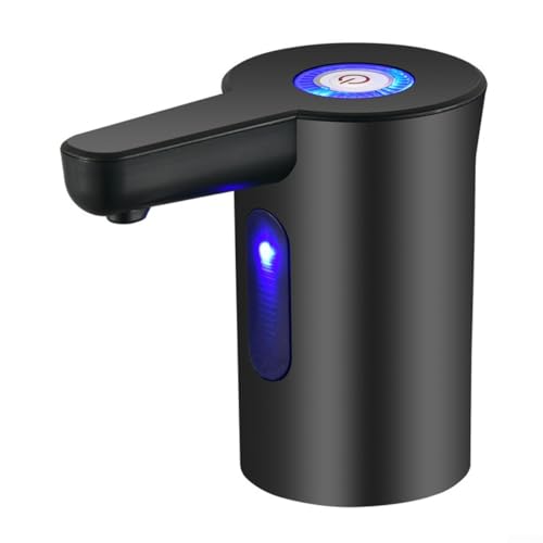 Distributeur d'eau électrique portable rechargeable pour bouteilles de 8 à 18 litres, fonctionnement tactile avec chargement USB, design compact pour la maison, la cuisine, le bureau, le camping en
