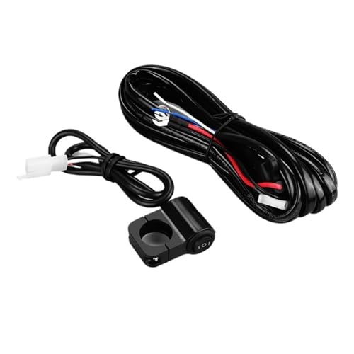 Faisceau commutateur fil phares antibrouillard moto 3 fils projecteur haut bas de rechange