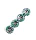 SPITBOARDS Fingerboard Swirl Wheels Polyurethane CNC Lathed Bearing Wheels - Green Swirl