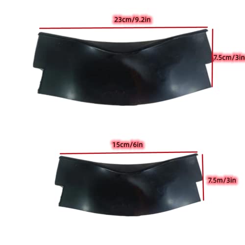 Fkumlun Plastic Black Billiards Table Pocket Liner Billiards Liner 4 Punched Corners Liner And 2 Side Liner Table Liners Parts For Bar Pool Table #TOP1