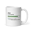 Jan Mug-Jan Gift-Funny Jan Present-Jan is Recharging-Jan Joke Mug-Under 10-Sarcastic Jan Gift-11oz #1