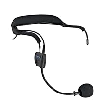 Lightweight wireframe and elastic headband adjust for a secure, comfortable fit & extra-strong, small-diameter attached microphone cable resists breakage Collapsible microphone boom for easy storage and transportation & smooth, natural frequency resp...
