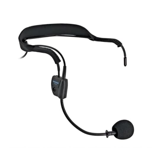 Shure WH20 Micrófono de auriculares dinámicos (cableado) - Ajuste resistente, ligero y seguro para usuarios activos de micrófono, instructores/músicos, conector XLR (WH20XLR)