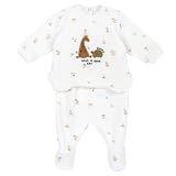 Chicco Baby - Mädchen Set mit Wickeljäckchen und Beinwärmern
