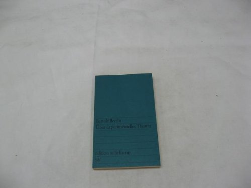 Über experimentelles Theater