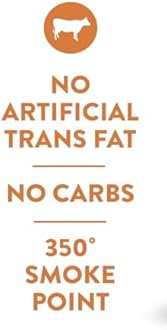 Fatworks 100% Grass Fed & Grass Finished, Pasture Raised Beef Tallow, Artisanally Rendered, WHOLE30 Approved, KETO, PALEO, 28 oz.