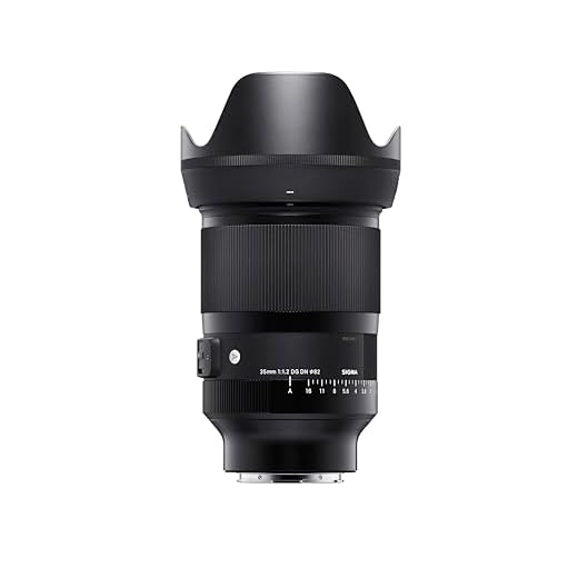 Sigma 35/1,2 DG DN [A] Kameralins, Svart