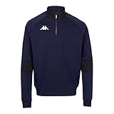 kappa hoodies sale Sweatshirt mit 1/4 Reißverschluss am Kragen