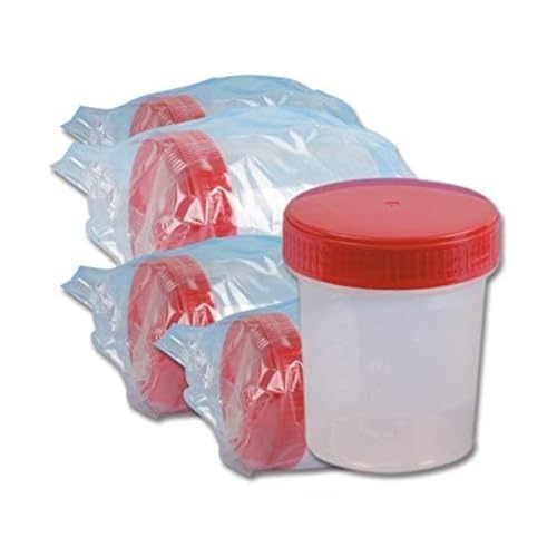 GIMA Contenedor de orina, estéril, 120 ml (paquete de 250), 100ml, Sterile