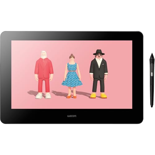 Tableta gráfica Wacom Cintiq Pro 16 (2021) negra, 344 x 194 mm, USB miniatura 3