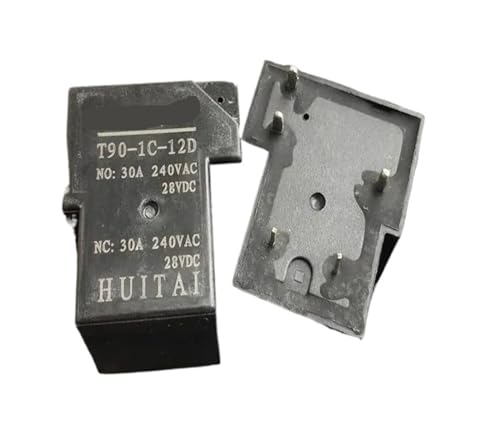 Relais T90-1C-12D haute performance 30A 12V à commutation rapide