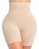ForeverShaper Tummy Control Shapewear for Women, Seamless High Waisted Shapewear Shorts Butt Lifting Thighs Slimmer for Under Dress