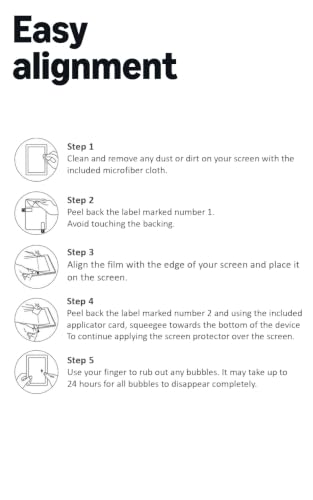 Image of Antiglare Screen Protector (2 Pack), for Amazon Kindle Paperwhite (2024 Releases) and Kindle Colorsoft