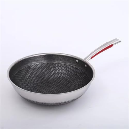 Poêle à frire en acier inoxydable 34cm induction - 8