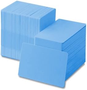 Light Blue 30 mil CR80 Graphic Quality PVC Cards (100/Box)