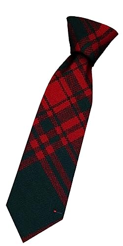 Cravate en laine pour garçon motif tartan écossais un cadeau unique