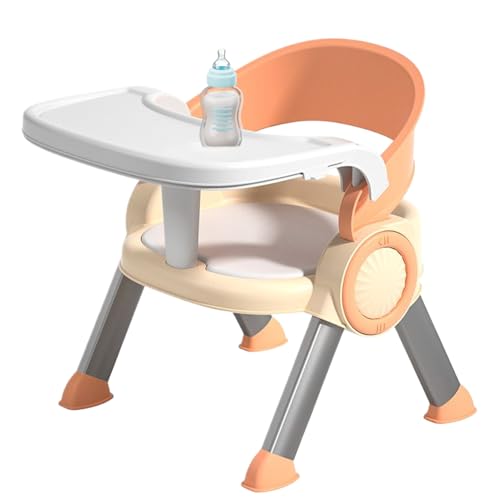Silla de comedor de bebé, silla de alimentación para bebés,Silla de comedor sin deslizamiento con bandeja | Heces pequeñas de hogares multifuncionales, niños Estudian asiento con música para el
