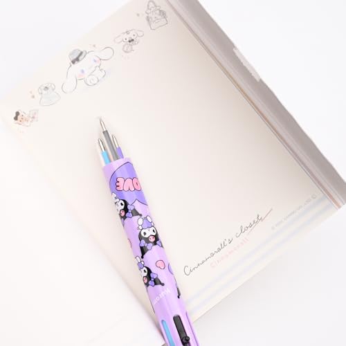 Blocs-notes pliables Sanrio A6 : 2 carnets Kuromi et Cinnamoroll - 4