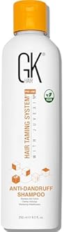 GK HAIR Anti-Dandruff Shampoo Leaving Your Scalp Refreshed and Hair Soft, Smooth – Sulfate-Free Shampoo for Dry Damaged Hair for Men and Women 8.5 Fl Oz