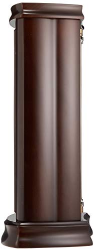 Seiko By233B Clock Table Clock, Radio Waves, Analog, Rotating Decoration, Wooden Frame, Dark Brown, Wood #TOP3