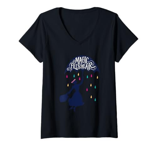 Image of Womens Mary Poppins Magic V-Neck T-Shirt