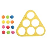 KICHOUSE 1 Ensemble Jeu de Lancer Flottant Eva Ensemble de Balles et Anneaux pour Activit...