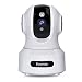 Produktbild Panamalar WLAN IP Kamera, 3MP Innen Überwachungskamera 350°Schwenkbar FHD unterstützt LAN & WLAN Verbindung/Alexa/2 Weg Audio/Nachtsicht usw, Indoor Baby Kamera für Baby/Haustier PC Handy app (1)