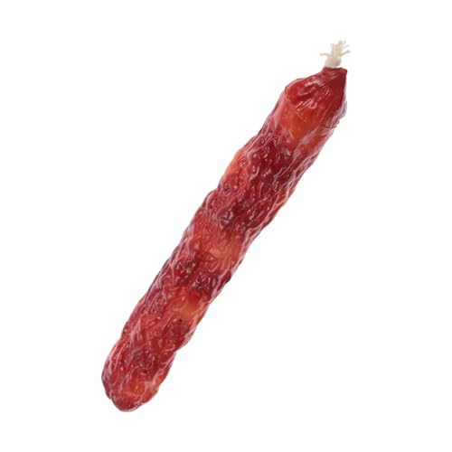 FOMIYES Modèle Réaliste de Saucisse Imitation 1 Pièce pour Vitrine et Décoration de Fête, Accessoire Compact de Présentation Culinaire, Ornement Photo Polyvalent Cuisine et Jeu