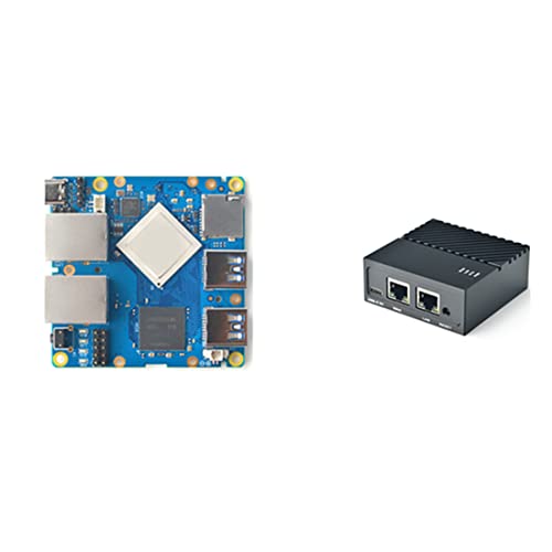 Routeur NanoPi R4S RK3399 4 Go RAM pour éliminer les lenteurs réseau grâce au double Gigabit