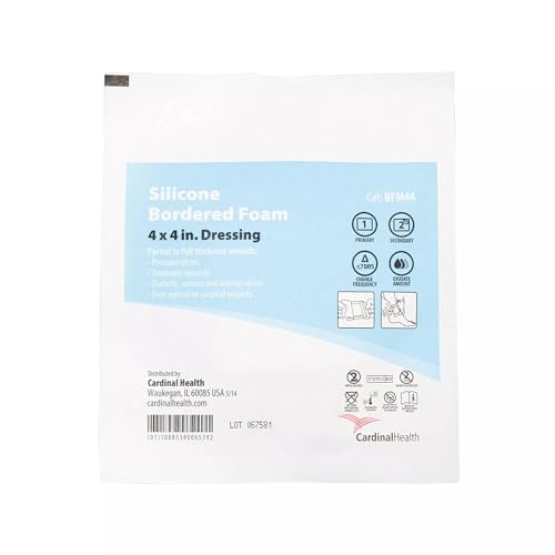 Silicone Bordered Foam 4X4IN