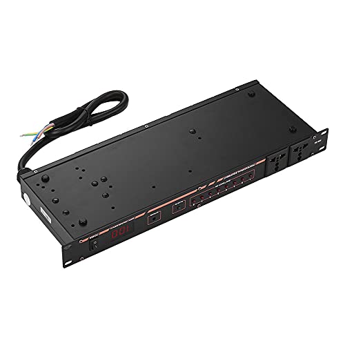 DB-02 Controlador de seqüência de alimentação de montagem em rack de 10 saídas Condicionador Proteto