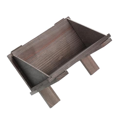 OFFSCH Wooden Nativity Manger Jesus Church Nativity Decor Versatile Holiday Photo Prop for Christmas Parties Authentic Jesus Coming Scene