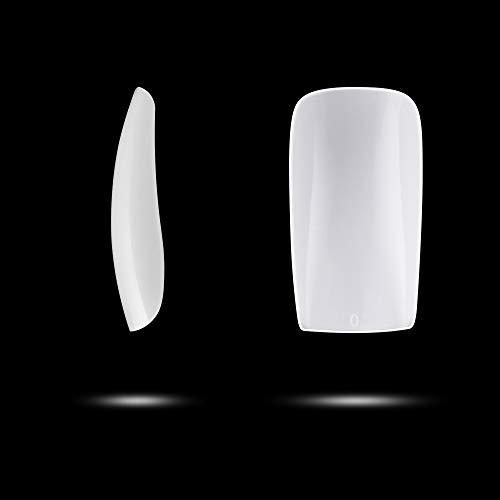 Full Cover Acrylic False Nail Tips, 500Pcs Fake Nail Shape Artificial False Nails Tips 10 Sizes With Case For Nail Art Salons And Home Diy (White) #TOP4