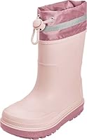 Playshoes Regenstiefel Gefüttert Unisex Kinder Gummistiefel, Rosa Gefüttert, 31 EU