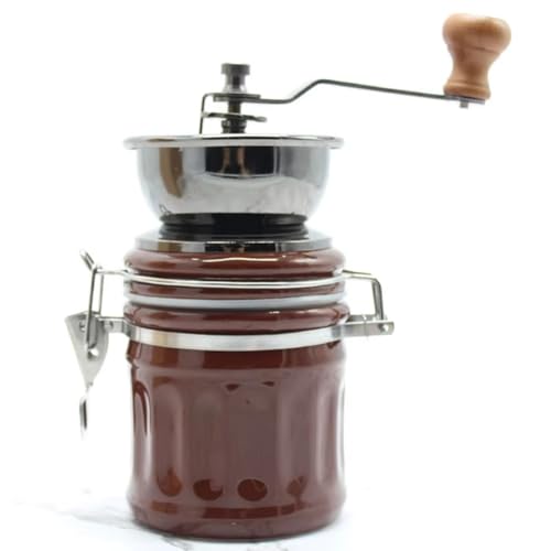 Uxsjakjsd Molinillo de Café Manual con Núcleo de Cerámica Lavable: Molinillo de Espresso Portátil y Manual para Café Fresco en Cualquier Lugar.