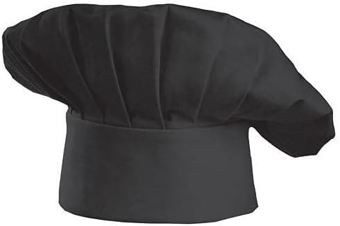 Chef Cap Hats (Black Color)