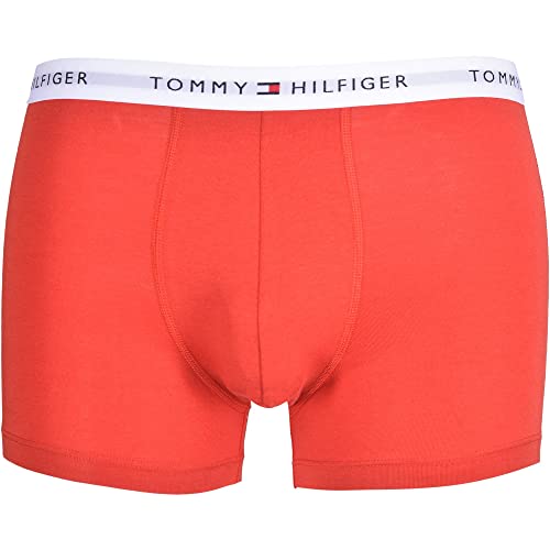 Tommy Hilfiger Herren Trunk 604 Boxershorts, Empire Flame, S