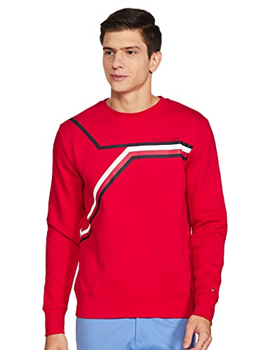 Image of Tommy Hilfiger Men's Cotton Round Neck Sweatshirt