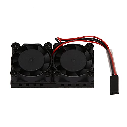 Buhdjfnke para Modelo B Ventilador Doble con Disipador de Ventiladores de RefrigeracióN Doble Definitivos Enfriador para 4B / 3B +