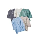 [ベルメゾン] Ｔシャツ 5枚 セット ガールズ ボーイズ 七分袖 Tシャツ・カットソー LYKKE キッズ トップス 恐竜 120