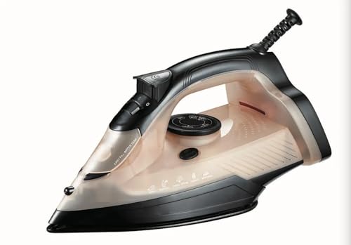 Image of Maya Range Supreme Steam Iron, Powerful vertical steam function, Ceramic coated soleplate, Easy fill 300ml Water Tank, 110g Steam Shot, 40g Continuous steam, 2m Cord, 2300W