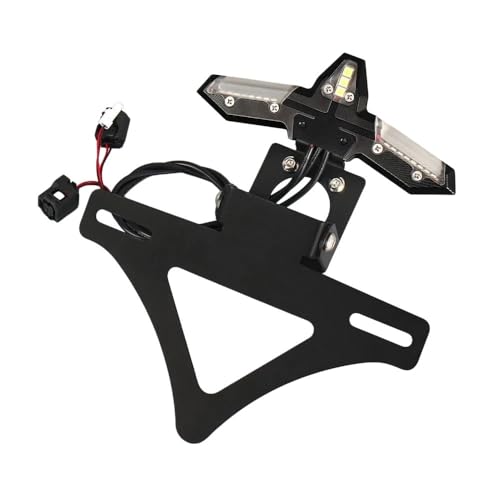 Support de plaque YZF R6 en aluminium avec kit LED finition premium